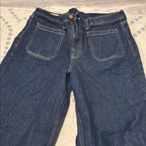 GAP Women's Deep Blue Straight Jeans